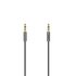 Hama Audiokabel Elite 3,5-mm-jack-st. - St. Metaal Verguld 0,75 M_