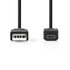Nedis CCGT60500BK20 Kabel Usb 2.0 A Male - Micro B Male 2,0 M Zwart_
